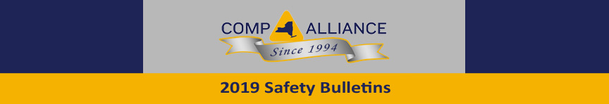 Comp Alliance Safety Bulletins 2019 Header