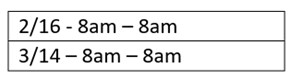 Upcoming Training Schedule Image HAZWOPER